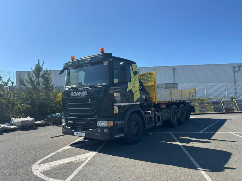 Scania G 450 - Camión caja abierta, Camión grúa: foto 3 Scania G 450 - Camión caja abierta, Camión grúa: foto 3
