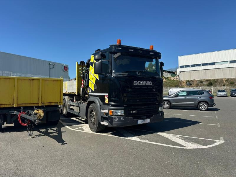 Scania G 450 - Camión caja abierta, Camión grúa: foto 4 Scania G 450 - Camión caja abierta, Camión grúa: foto 4