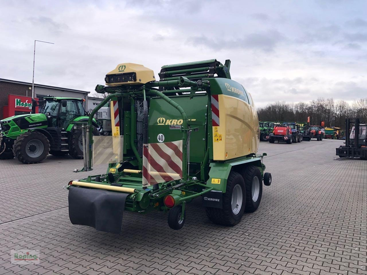 Krone Comprima CF 155 XC - Rotoempacadora: foto 4 Krone Comprima CF 155 XC - Rotoempacadora: foto 4