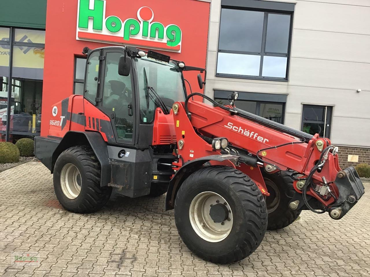 Schäffer 8620T - Cargadora de ruedas telescópica: foto 1 Schäffer 8620T - Cargadora de ruedas telescópica: foto 1