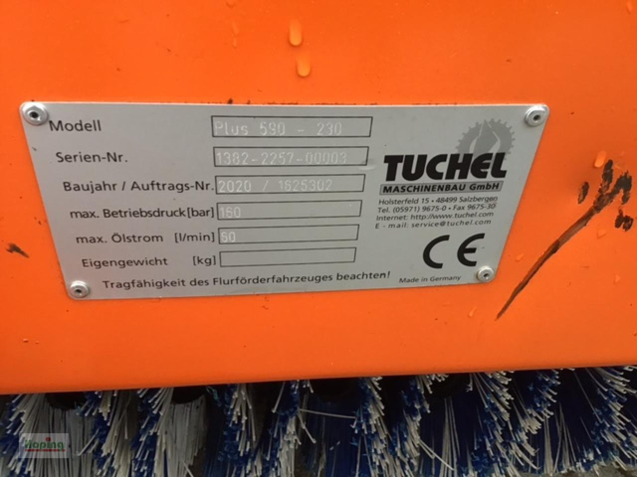 Tuchel Plus 590 Kehrmaschin - Barredora cucharón: foto 5 Tuchel Plus 590 Kehrmaschin - Barredora cucharón: foto 5