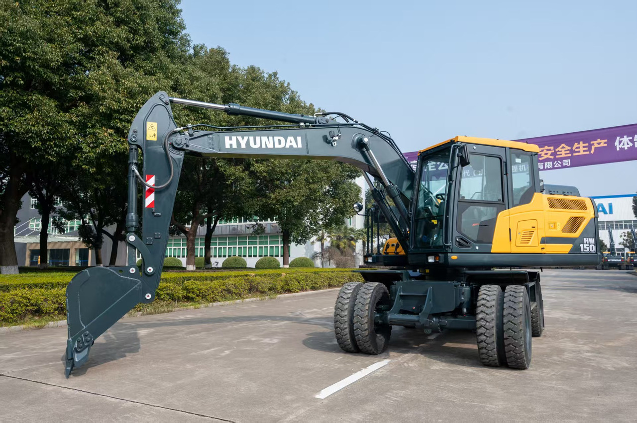 HYUNDAI HW150 - Excavadora de ruedas: foto 3 HYUNDAI HW150 - Excavadora de ruedas: foto 3