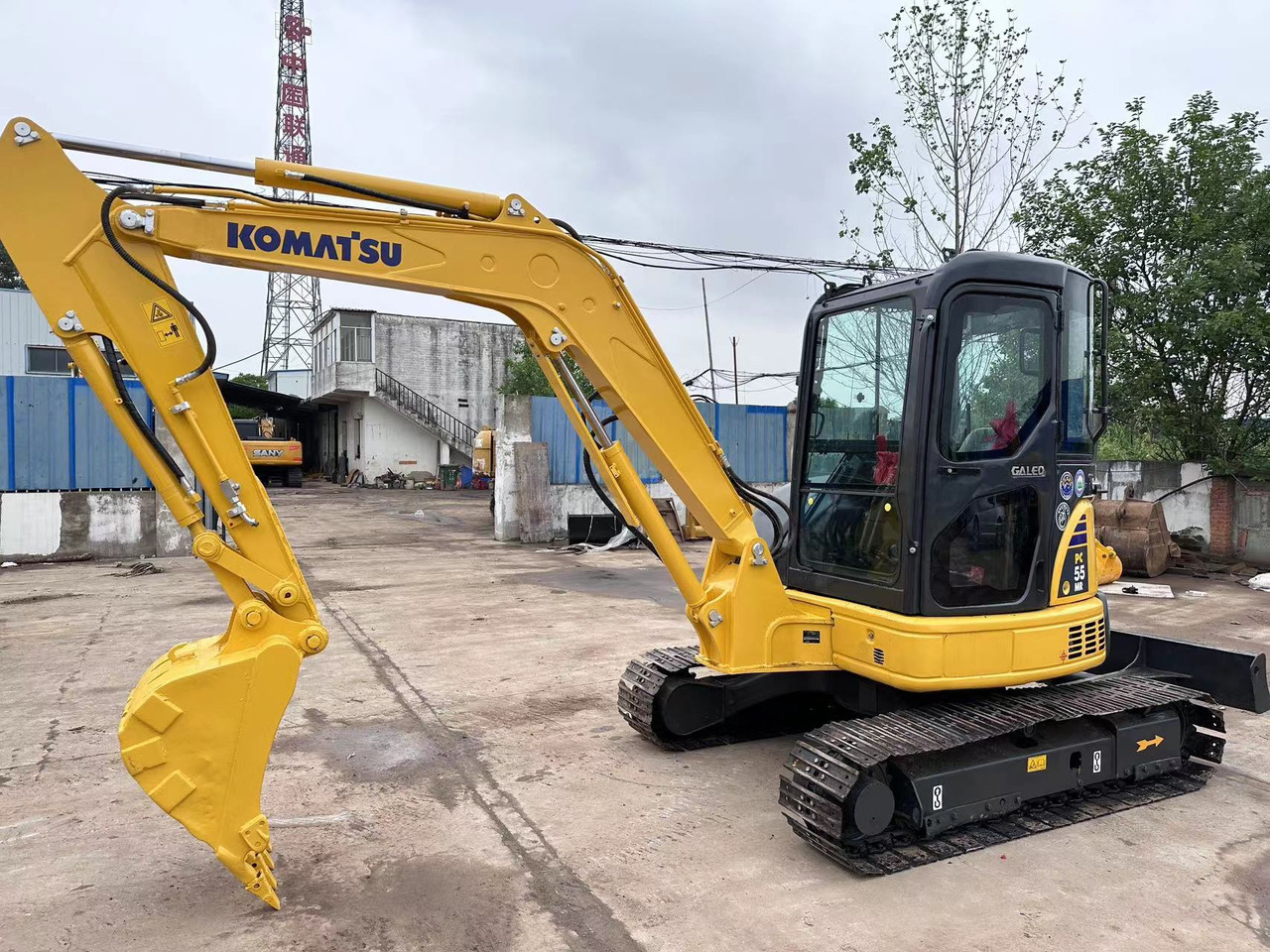 Komatsu PC55 - Miniexcavadora: foto 1 Komatsu PC55 - Miniexcavadora: foto 1