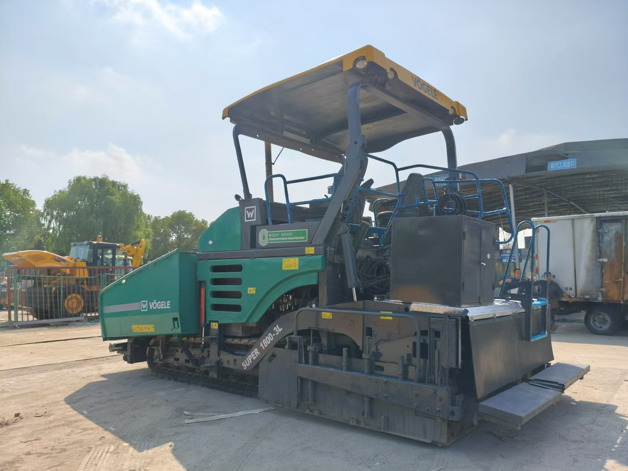 VOGELE 1800-3L - Pavimentadora de asfalto: foto 4 VOGELE 1800-3L - Pavimentadora de asfalto: foto 4