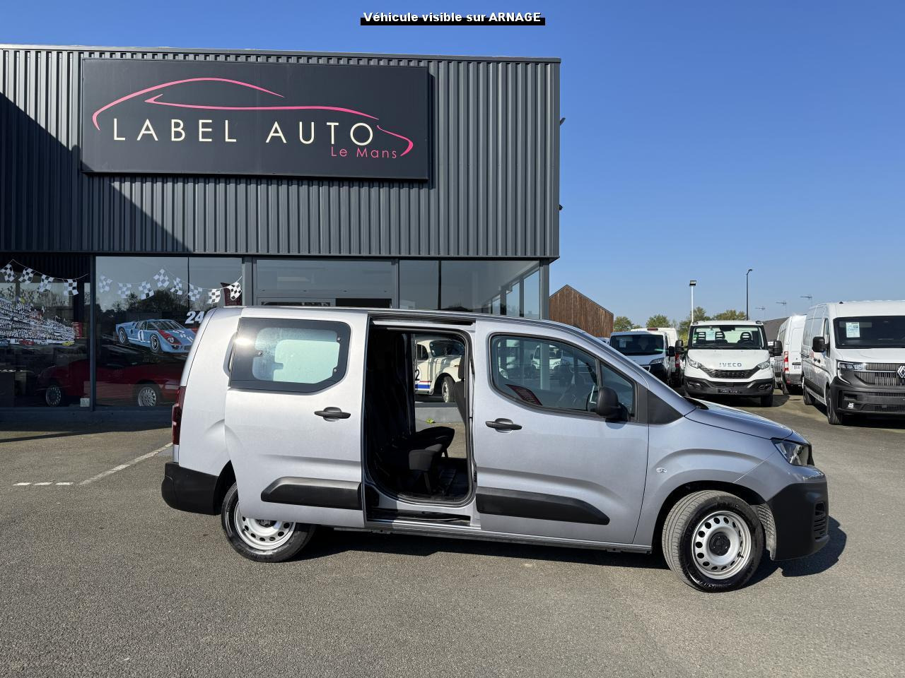PEUGEOT Partner XL 1.5 BlueHDi S&S - 100 III CABINE APPROFONDIE Cabine approfondie XL PHASE 2 - Furgón: foto 3 PEUGEOT Partner XL 1.5 BlueHDi S&S - 100 III CABINE APPROFONDIE Cabine approfondie XL PHASE 2 - Furgón: foto 3
