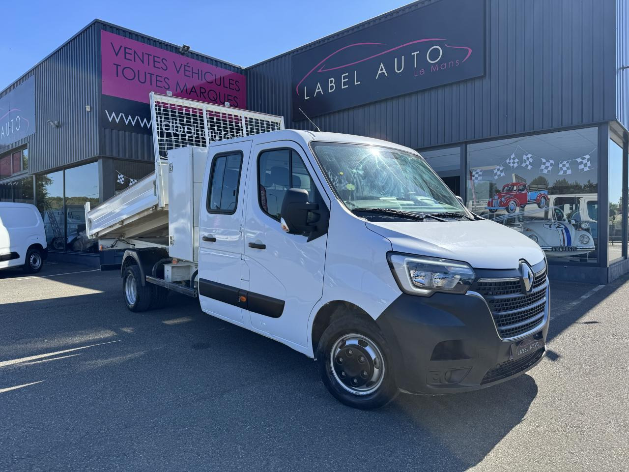 Renault Master RENAULT 3T5 BENNE + COFFRE RJ DOUBLE CABINE 6 PL 2.3 DCI 130 CH CONFORT + GPS + REGUL + CLIM - Furgoneta basculante: foto 2 Renault Master RENAULT 3T5 BENNE + COFFRE RJ DOUBLE CABINE 6 PL 2.3 DCI 130 CH CONFORT + GPS + REGUL + CLIM - Furgoneta basculante: foto 2