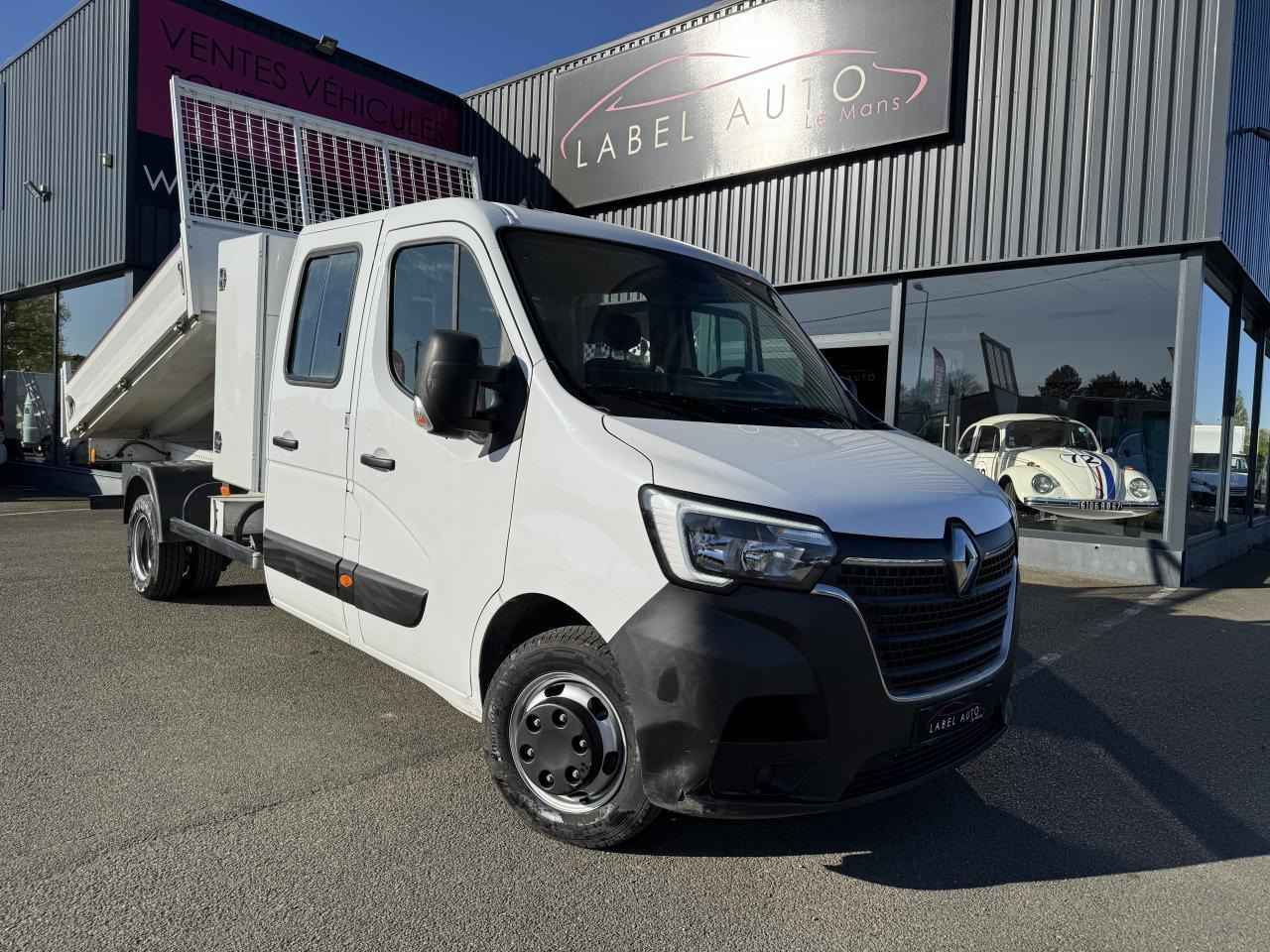Renault Master RENAULT 3T5 BENNE + COFFRE RJ DOUBLE CABINE 6 PL 2.3 DCI 130 CH CONFORT + GPS + REGUL + CLIM - Furgoneta basculante: foto 2 Renault Master RENAULT 3T5 BENNE + COFFRE RJ DOUBLE CABINE 6 PL 2.3 DCI 130 CH CONFORT + GPS + REGUL + CLIM - Furgoneta basculante: foto 2