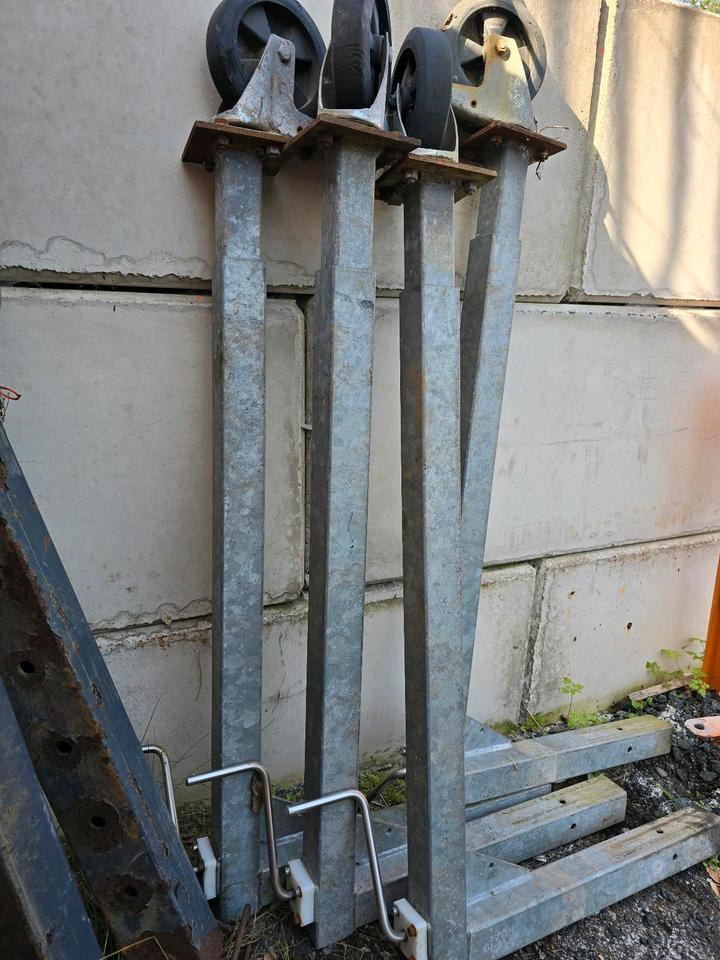 4x Stützen für Salzstreuer Container Wohnkabine Schmidt Epoke Gmeiner Salzsilo Streuautomat Winterdienst - Esparcidor de sal: foto 3 4x Stützen für Salzstreuer Container Wohnkabine Schmidt Epoke Gmeiner Salzsilo Streuautomat Winterdienst - Esparcidor de sal: foto 3