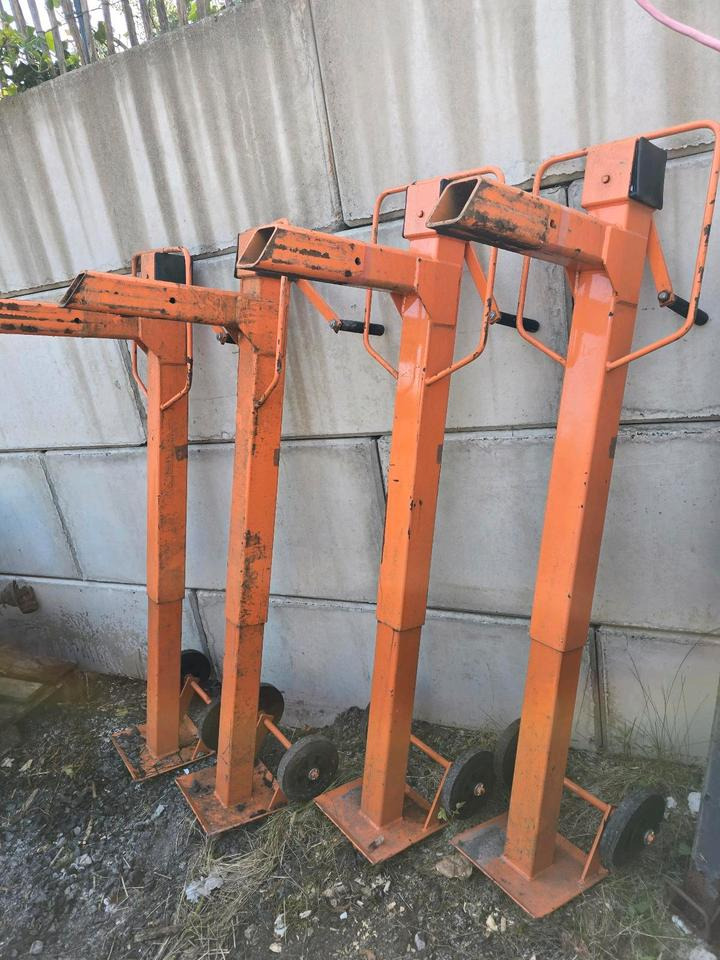 4x Stützen für Salzstreuer Container Wohnkabine Schmidt Epoke Gmeiner Salzsilo Streuautomat Winterdienst - Esparcidor de sal: foto 2 4x Stützen für Salzstreuer Container Wohnkabine Schmidt Epoke Gmeiner Salzsilo Streuautomat Winterdienst - Esparcidor de sal: foto 2