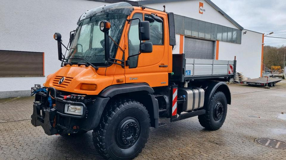 Unimog 405 U500 2013 6500 Stunden Hydrostat Variopilot Mercedes Benz U 500 400 300 318 423b430 530 - Vehículo municipal: foto 2 Unimog 405 U500 2013 6500 Stunden Hydrostat Variopilot Mercedes Benz U 500 400 300 318 423b430 530 - Vehículo municipal: foto 2