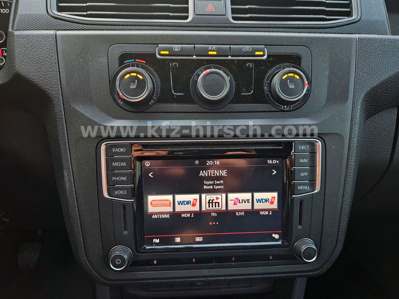Furgoneta de pasajeros Volkswagen Caddy Temp*Sitzhzg*Navi*Blueth*2xSchiebetüre*1Hd: foto 9