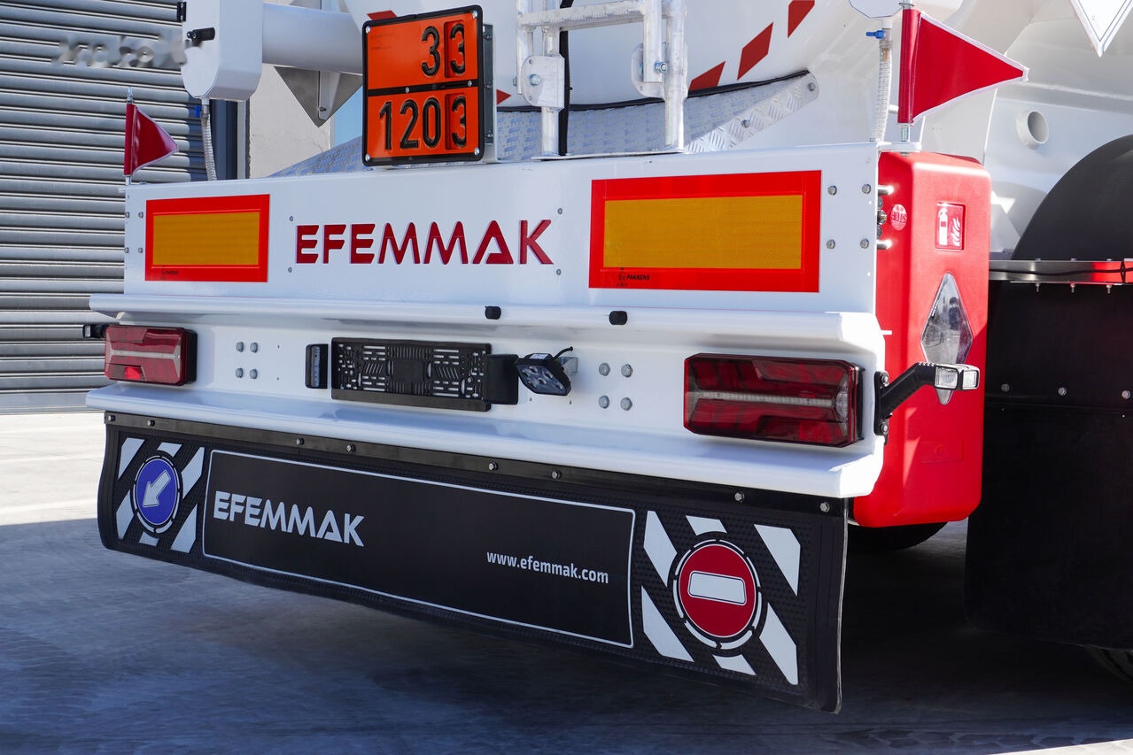 Semirremolque cisterna para transporte de combustible nuevo EFEMMAK E.FAST.GN.38.5 ADR Aluminum Fuel Trailer: foto 9 Semirremolque cisterna para transporte de combustible nuevo EFEMMAK E.FAST.GN.38.5 ADR Aluminum Fuel Trailer: foto 9