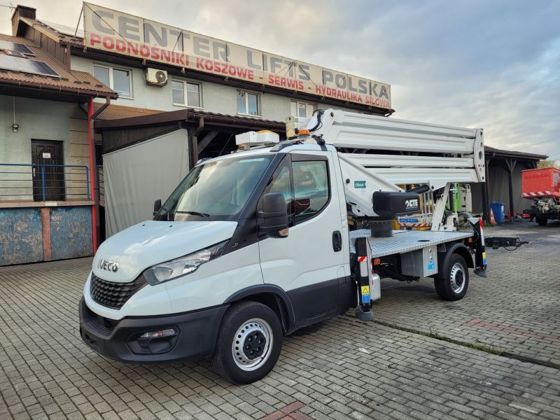 Iveco Daily 35S12 podnośnik koszowy 23 m CTE ZED 23.3 JH - Camión con plataforma elevadora: foto 1 Iveco Daily 35S12 podnośnik koszowy 23 m CTE ZED 23.3 JH - Camión con plataforma elevadora: foto 1
