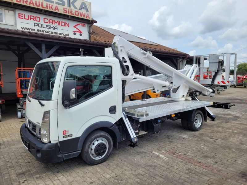 Nissan Cabstar NT400 podnośnik koszowy 20 m Multitel HX195 bucket truck boom lift - Camión con plataforma elevadora: foto 1 Nissan Cabstar NT400 podnośnik koszowy 20 m Multitel HX195 bucket truck boom lift - Camión con plataforma elevadora: foto 1