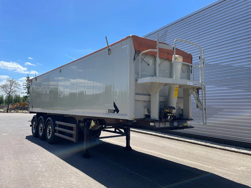 Stas S300CX / ALU KIPPER / RVS FLOOR / 48M3 / APK - TUV oktober 2024 / SAF AXLES / DISC BRAKES / - Semirremolque volquete: foto 1 Stas S300CX / ALU KIPPER / RVS FLOOR / 48M3 / APK - TUV oktober 2024 / SAF AXLES / DISC BRAKES / - Semirremolque volquete: foto 1