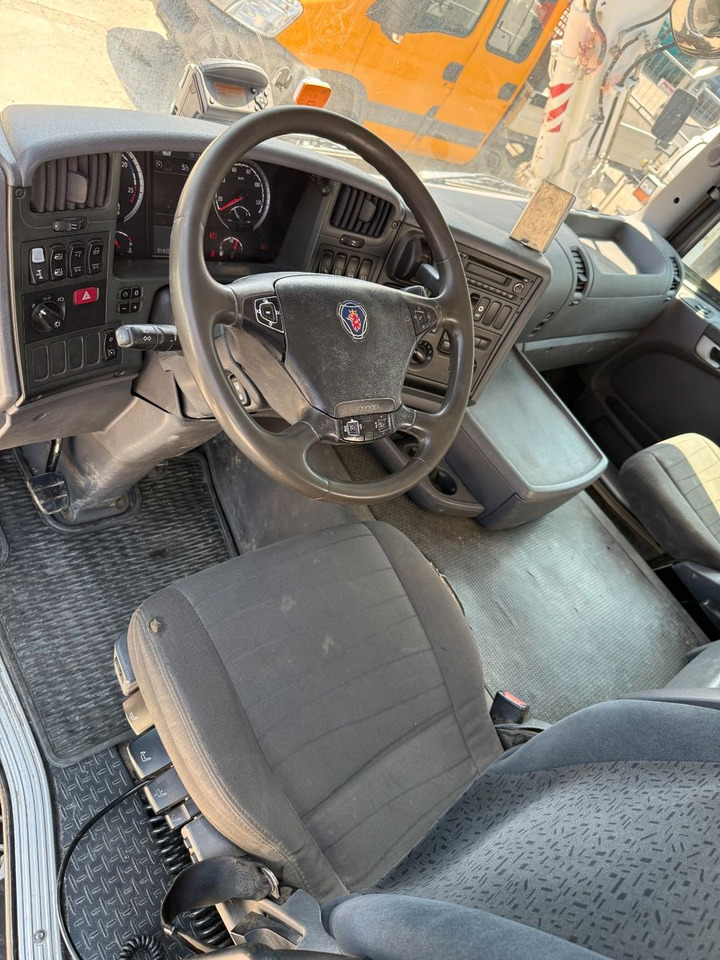 Scania G440 Brücke mit Ladekran - Camión caja abierta, Camión grúa: foto 5 Scania G440 Brücke mit Ladekran - Camión caja abierta, Camión grúa: foto 5