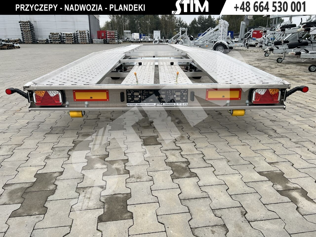 Remolque portavehículos nuevo Stim L23/PP-TS/85-35AL - 195/50R13C: foto 9 Remolque portavehículos nuevo Stim L23/PP-TS/85-35AL - 195/50R13C: foto 9