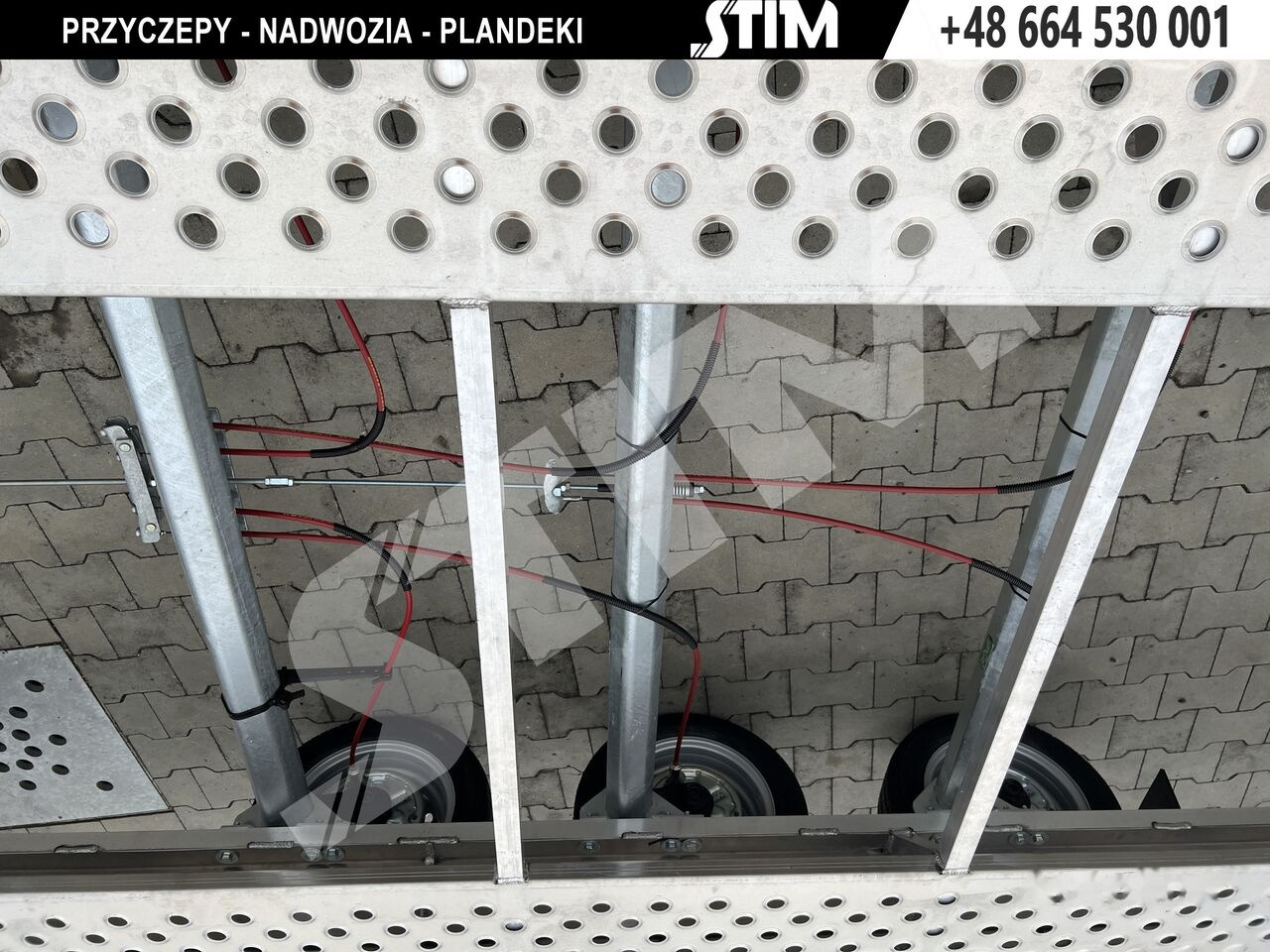 Remolque portavehículos nuevo Stim L23/PP-TS/85-35AL - 195/50R13C: foto 7 Remolque portavehículos nuevo Stim L23/PP-TS/85-35AL - 195/50R13C: foto 7