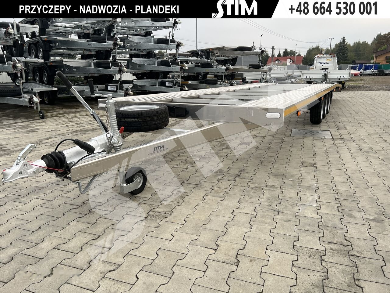 Remolque portavehículos nuevo Stim L23/PP-TS/85-35AL - 195/50R13C: foto 8 Remolque portavehículos nuevo Stim L23/PP-TS/85-35AL - 195/50R13C: foto 8