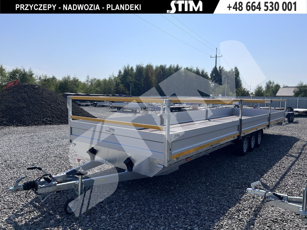 Stim S22-16K/BS - Remolque plataforma/ Caja abierta: foto 2 Stim S22-16K/BS - Remolque plataforma/ Caja abierta: foto 2