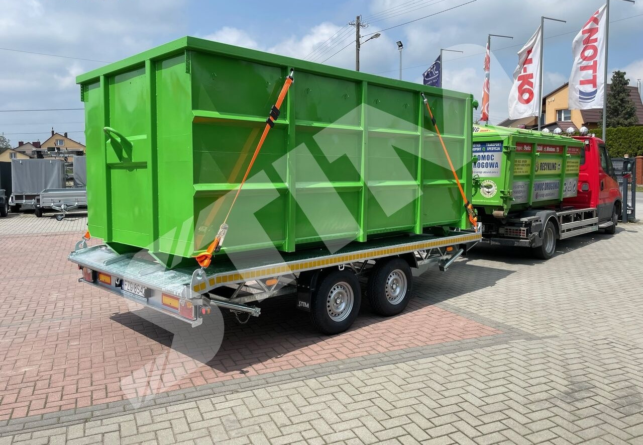 Stim S22-35/4323KP-15 Platforma do przeowzu kontenerów typu KP - Remolque plataforma/ Caja abierta: foto 5 Stim S22-35/4323KP-15 Platforma do przeowzu kontenerów typu KP - Remolque plataforma/ Caja abierta: foto 5