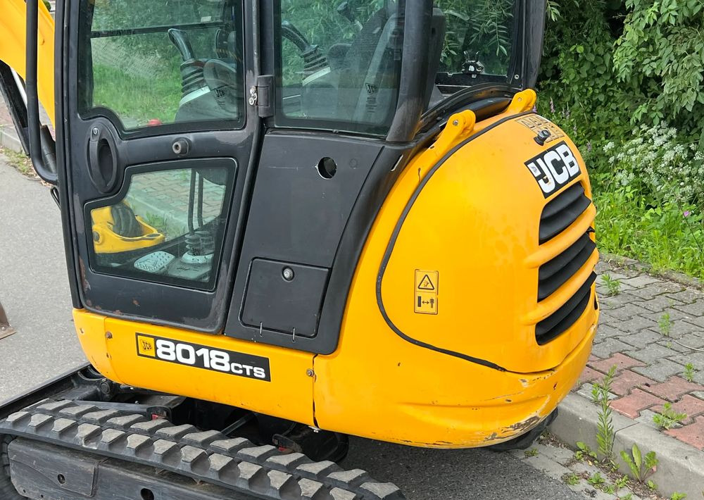Miniexcavadora JCB MINIKOPARKA JCB 8018 3 Łyżki Stan IDEALNY: foto 9