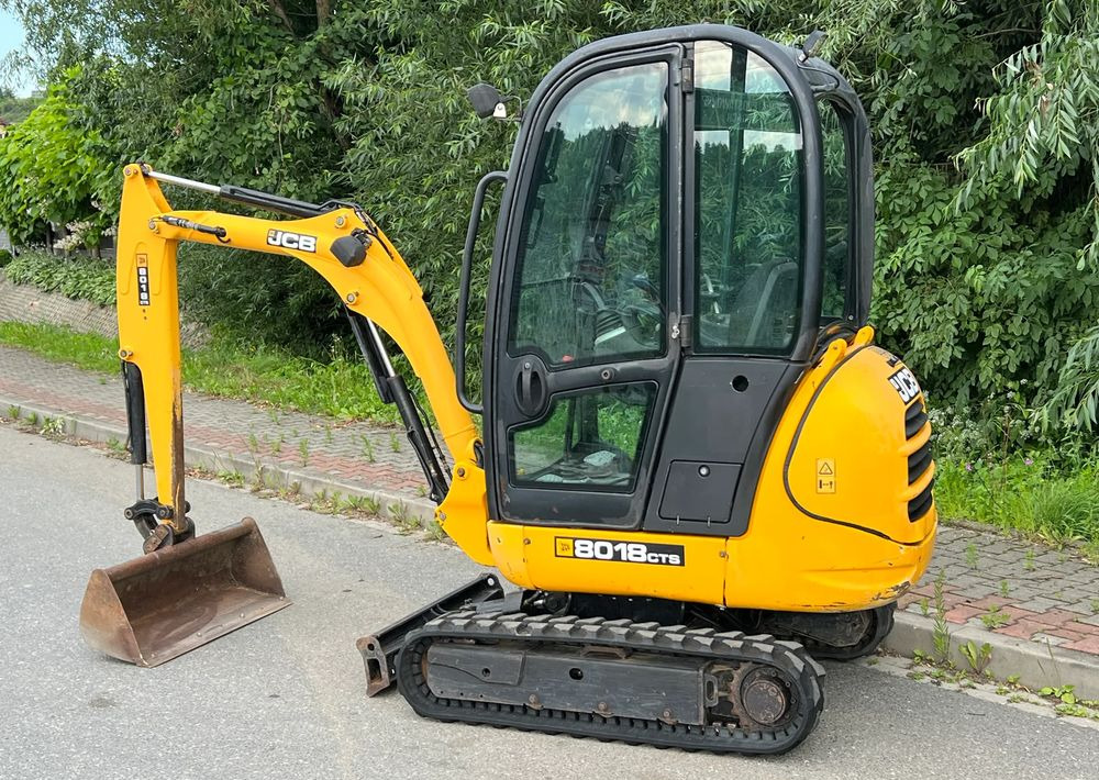 Miniexcavadora JCB MINIKOPARKA JCB 8018 3 Łyżki Stan IDEALNY: foto 8