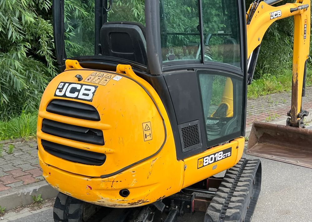 Miniexcavadora JCB MINIKOPARKA JCB 8018 3 Łyżki Stan IDEALNY: foto 18