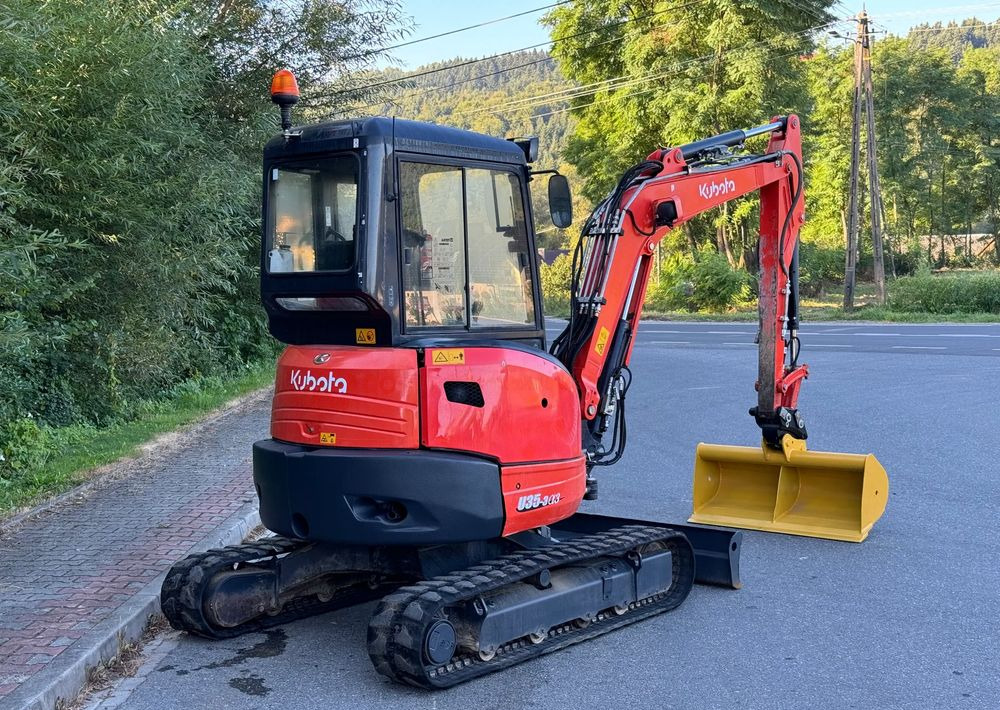 Miniexcavadora Kubota * Minikoparka * Kubota U 35-3&3 * 3.5 Ton * Sprowadzona *: foto 9