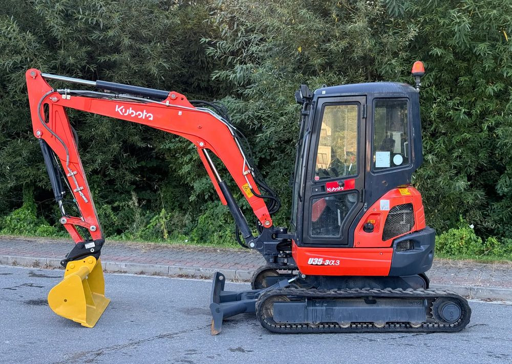 Miniexcavadora Kubota * Minikoparka * Kubota U 35-3&3 * 3.5 Ton * Sprowadzona *: foto 17