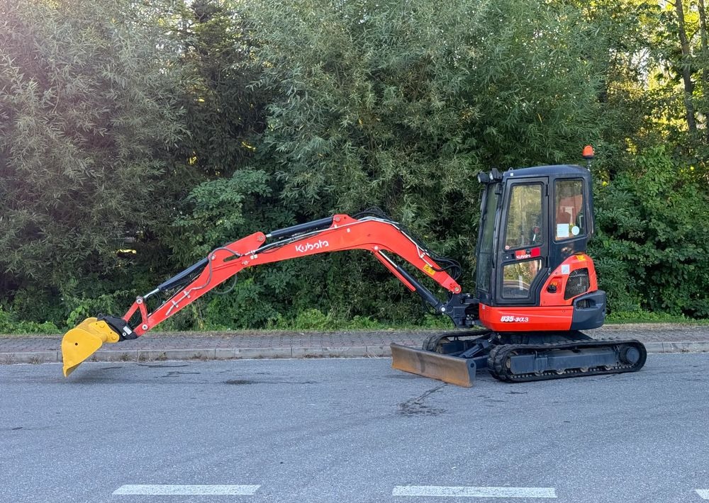 Miniexcavadora Kubota * Minikoparka * Kubota U 35-3&3 * 3.5 Ton * Sprowadzona *: foto 19