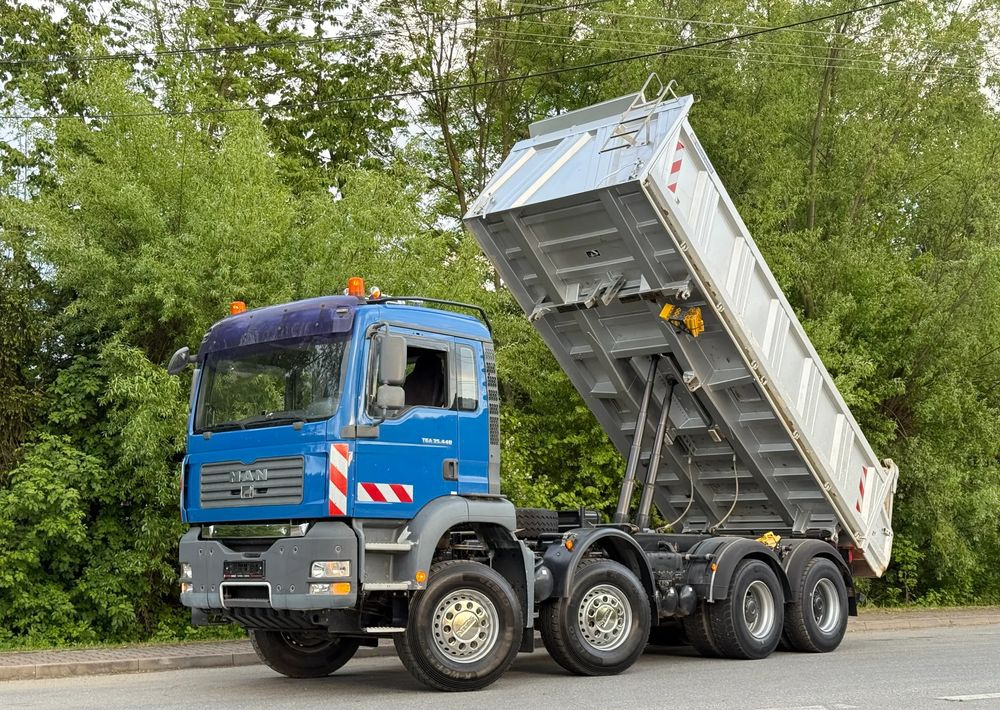 MAN * Kiper Meiller * Wywrotka * 35-440 * MAN TGA 8X4 * Stan Perfekcyjny * - Camión volquete: foto 1 MAN * Kiper Meiller * Wywrotka * 35-440 * MAN TGA 8X4 * Stan Perfekcyjny * - Camión volquete: foto 1