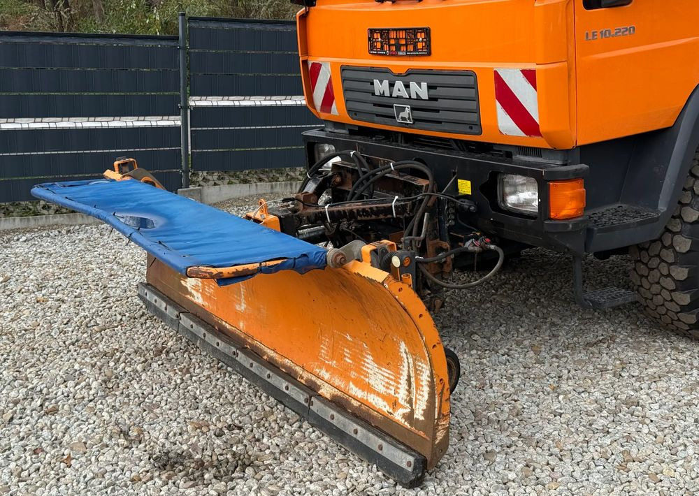 MAN * MAN 10-220 * Pług * Kiper Wywrotka Meiller * 4x4 * Zimowe Utrzymanie * Unimog * - Camión volquete: foto 2 MAN * MAN 10-220 * Pług * Kiper Wywrotka Meiller * 4x4 * Zimowe Utrzymanie * Unimog * - Camión volquete: foto 2