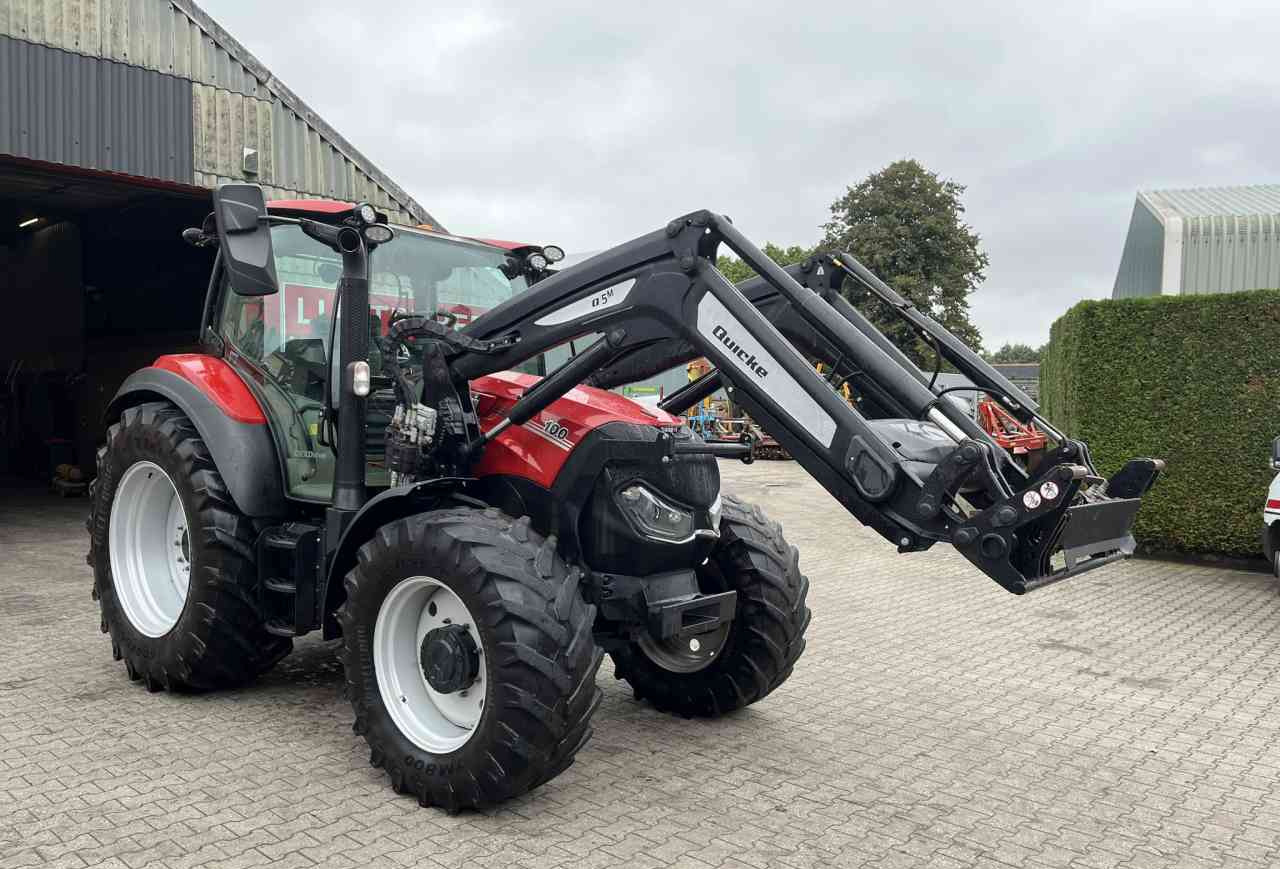 Case Vestrum 100, Quicke voorlader, tractoren - Tractor: foto 3 Case Vestrum 100, Quicke voorlader, tractoren - Tractor: foto 3