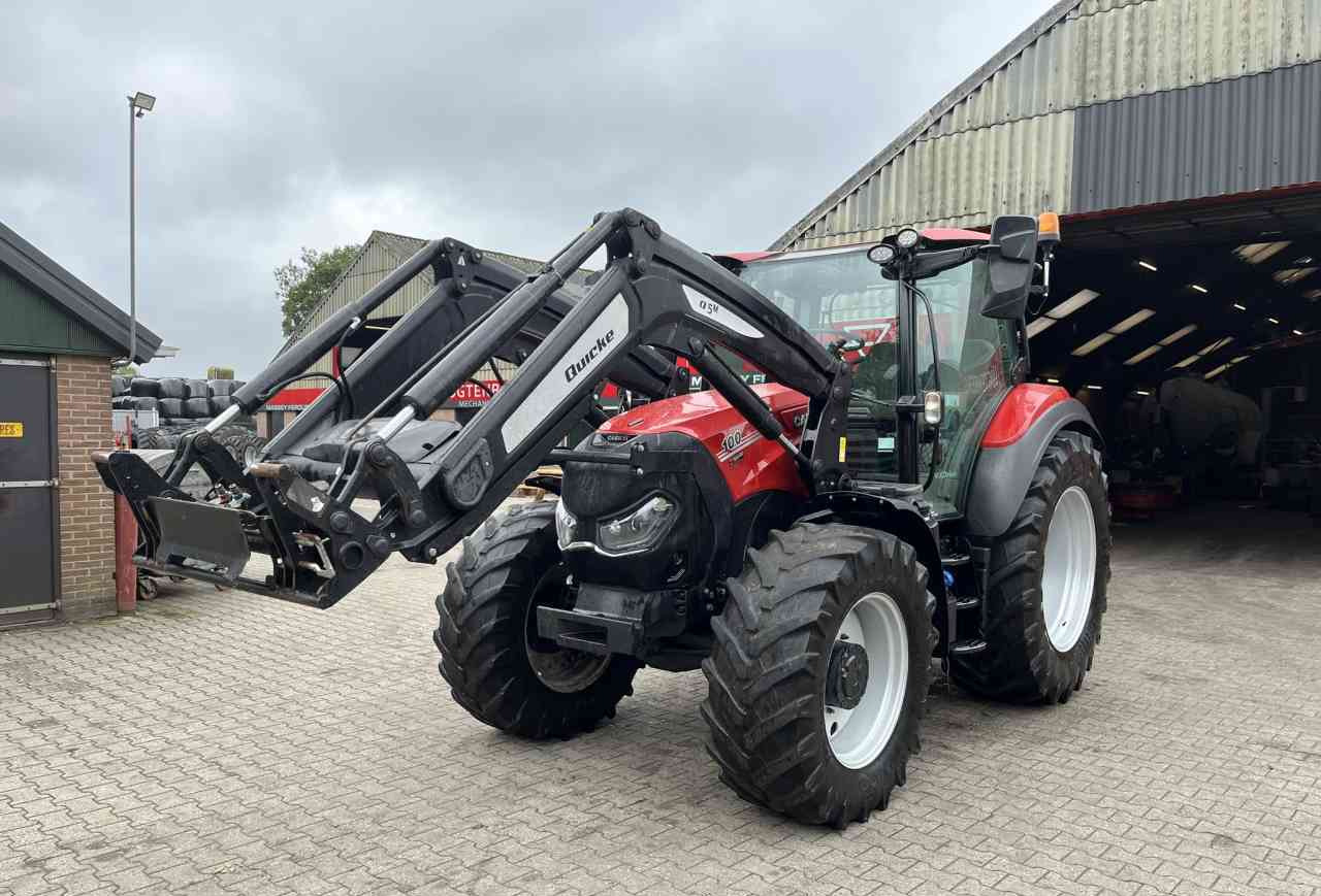 Case Vestrum 100, Quicke voorlader, tractoren - Tractor: foto 2 Case Vestrum 100, Quicke voorlader, tractoren - Tractor: foto 2