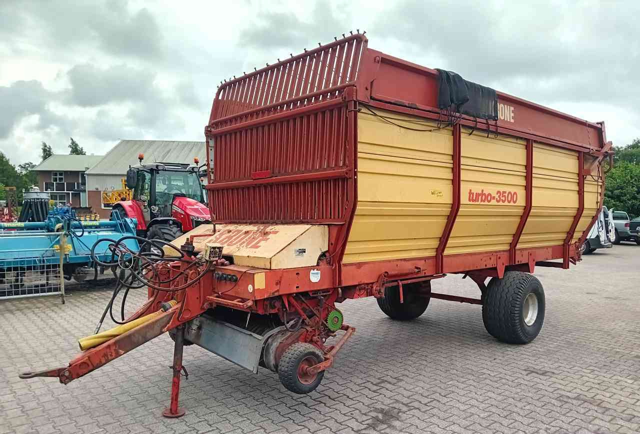 Krone Turbo 3500 enkelas - Remolque autocargador: foto 2 Krone Turbo 3500 enkelas - Remolque autocargador: foto 2