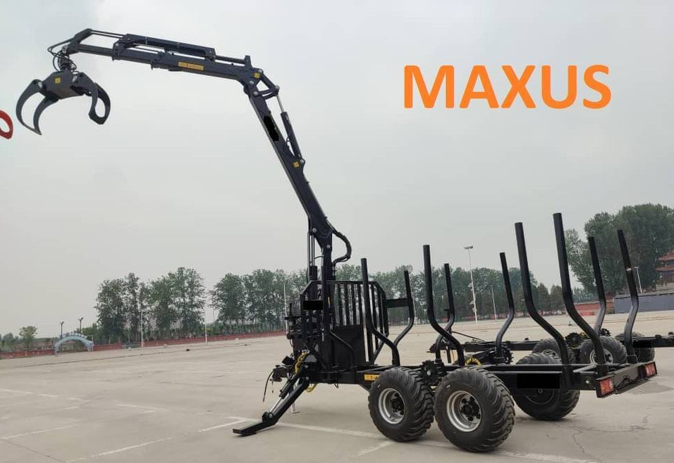 Лісовий причіп MAXUS 1400 + Кран 780 - Remolque forestal: foto 4 Лісовий причіп MAXUS 1400 + Кран 780 - Remolque forestal: foto 4