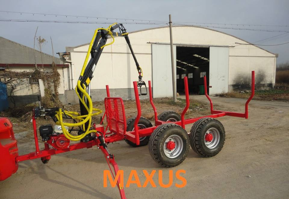 NEW MAXUS 3T Forest Trailer 3.8m Crane Warranty | НОВА лісова прицепа 3Т Кран 3,8м MAXUS Гарантія - Remolque forestal: foto 3 NEW MAXUS 3T Forest Trailer 3.8m Crane Warranty | НОВА лісова прицепа 3Т Кран 3,8м MAXUS Гарантія - Remolque forestal: foto 3