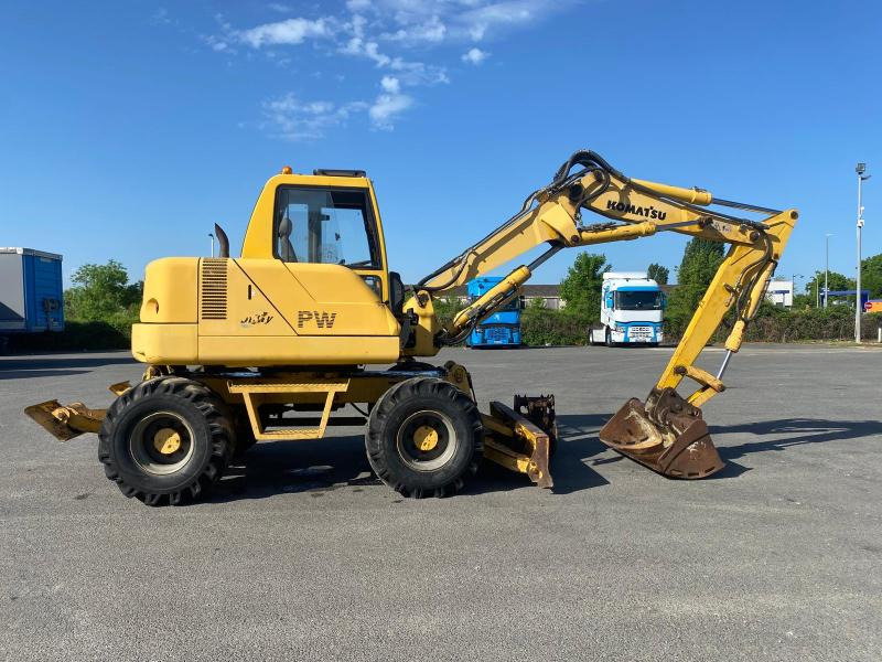 Komatsu PW95 - Excavadora de ruedas: foto 5 Komatsu PW95 - Excavadora de ruedas: foto 5