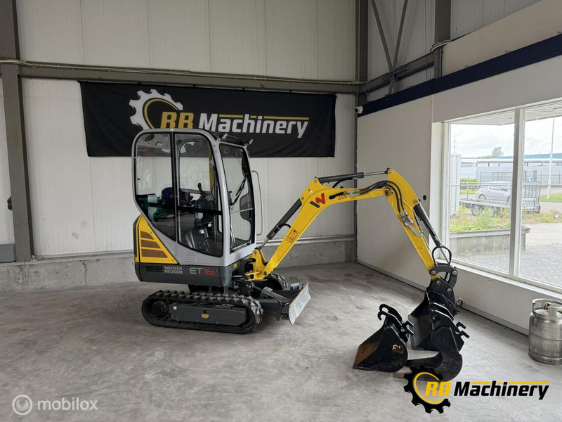 WackerNeuson ET16 Weinig uren!!! Z.G.A.N. - Excavadora: foto 2 WackerNeuson ET16 Weinig uren!!! Z.G.A.N. - Excavadora: foto 2