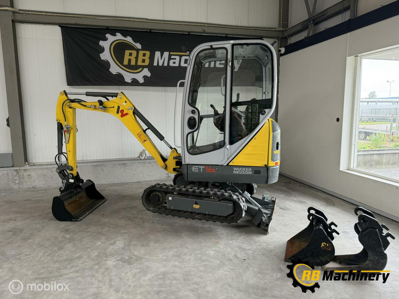 WackerNeuson ET16 Weinig uren!!! Z.G.A.N. - Excavadora: foto 5 WackerNeuson ET16 Weinig uren!!! Z.G.A.N. - Excavadora: foto 5