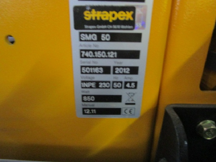 BANDEROLIERMASCHINE STRAPEX SMG 50 - Máquina de embalaje: foto 5 BANDEROLIERMASCHINE STRAPEX SMG 50 - Máquina de embalaje: foto 5