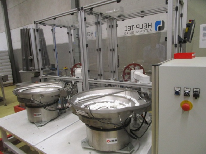 Máquina de embalaje DECKEL ETIKETTIER ANLAGE SCHLEUTER GU 2 DO MIT 2xLÖFFELEINLEGESTATIONEN: foto 7