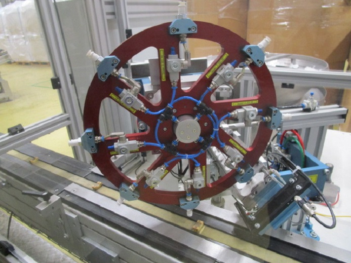 Máquina de embalaje DECKEL ETIKETTIER ANLAGE SCHLEUTER GU 2 DO MIT 2xLÖFFELEINLEGESTATIONEN: foto 17