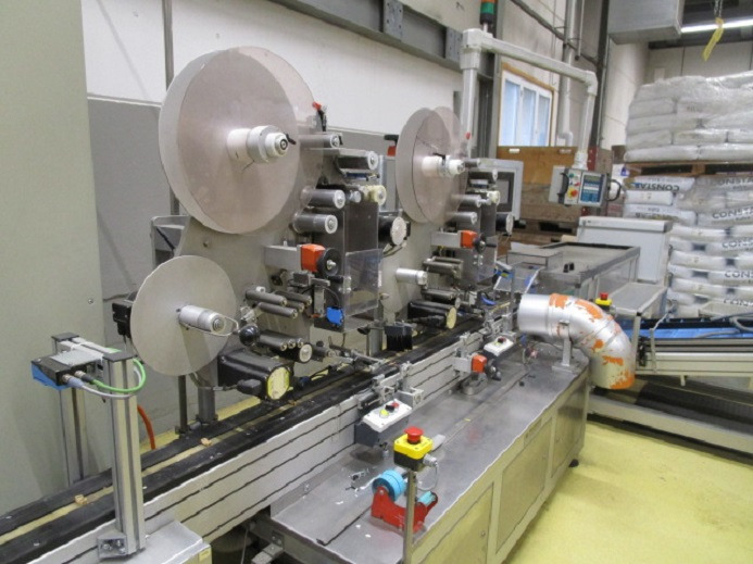 Máquina de embalaje DECKEL ETIKETTIER ANLAGE SCHLEUTER GU 2 DO MIT 2xLÖFFELEINLEGESTATIONEN: foto 12