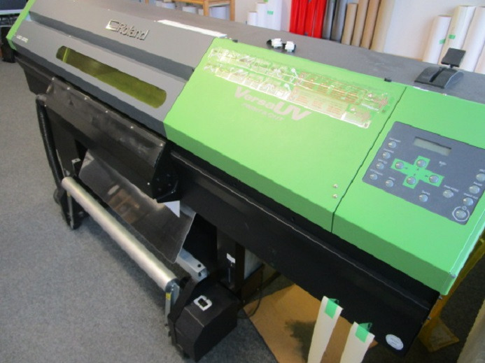 DRUCK- UND SCHNEID-MASCHINE ROLAND LEC-330 - Máquina de impresión digital: foto 4 DRUCK- UND SCHNEID-MASCHINE ROLAND LEC-330 - Máquina de impresión digital: foto 4