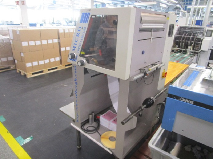 MICRO-FORMS LABELLER 18S (Klebt Etiketten auf Bogen) - Máquina de impresión: foto 2 MICRO-FORMS LABELLER 18S (Klebt Etiketten auf Bogen) - Máquina de impresión: foto 2