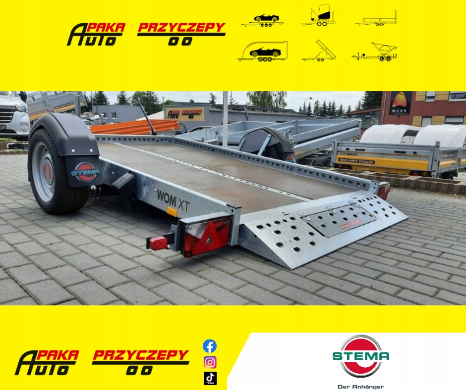 PRZYCZEPA DO MOTOCYKLA QUADA RAMPA UCHYLNA 1300KG / MOTORCYCLE QUAD TRAILER WITH TILTING RAMPS 1300KG - Remolque para moto: foto 1 PRZYCZEPA DO MOTOCYKLA QUADA RAMPA UCHYLNA 1300KG / MOTORCYCLE QUAD TRAILER WITH TILTING RAMPS 1300KG - Remolque para moto: foto 1
