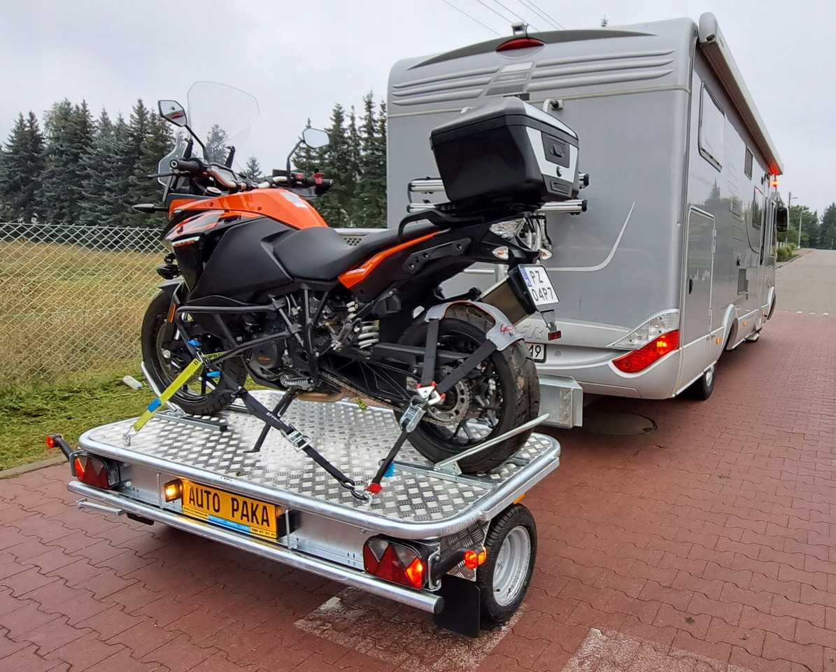 PRZYCZEPA DO POD MOTOCYKL / SKUTER, DMC 750 KG / MOTORCYCLE / SCOOTER TRAILER, DMC 750 KG - Remolque para moto: foto 4 PRZYCZEPA DO POD MOTOCYKL / SKUTER, DMC 750 KG / MOTORCYCLE / SCOOTER TRAILER, DMC 750 KG - Remolque para moto: foto 4