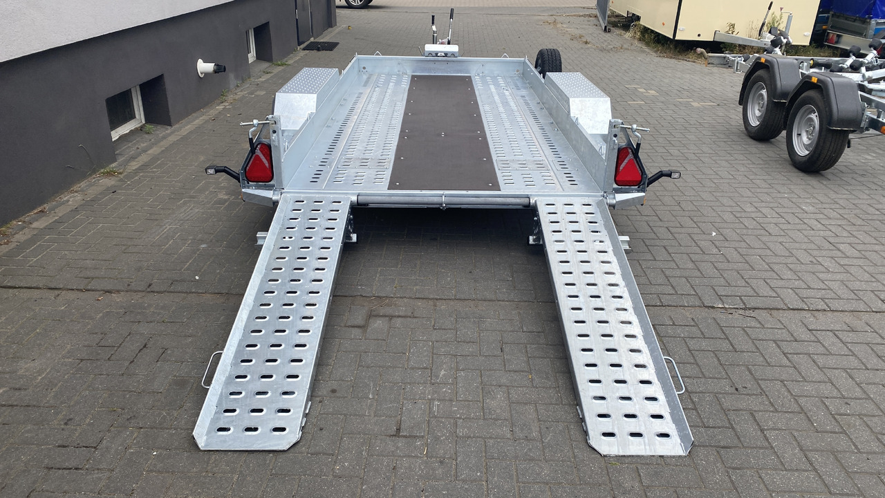 PRZYCZEPA LAWETA DO MINIKOPARKI BUDOWLANA 280x130 CM, DMC 2700 / CONSTRUCTION MINI EXCAVATOR TRANSPORTER TRAILER 280x130 CM, DMC 2700 KG - Remolque porta maquinaria: foto 3 PRZYCZEPA LAWETA DO MINIKOPARKI BUDOWLANA 280x130 CM, DMC 2700 / CONSTRUCTION MINI EXCAVATOR TRANSPORTER TRAILER 280x130 CM, DMC 2700 KG - Remolque porta maquinaria: foto 3